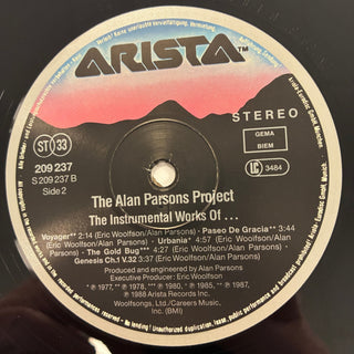 The Alan Parsons Project ‎– The Instrumental Works LP (NM) - schallplattenparadis