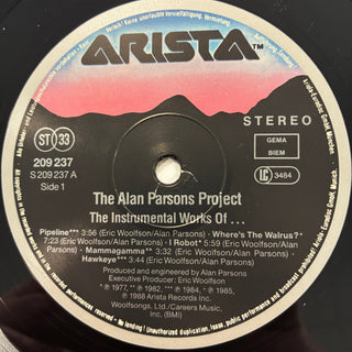 The Alan Parsons Project ‎– The Instrumental Works LP (NM) - schallplattenparadis