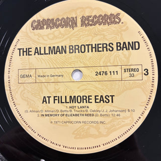 The Allman Brothers Band – The Allman Brothers Band At Fillmore East Doppel LP (NM) - schallplattenparadis