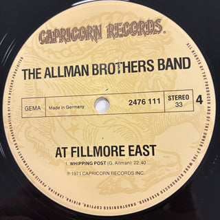 The Allman Brothers Band – The Allman Brothers Band At Fillmore East Doppel LP (NM) - schallplattenparadis