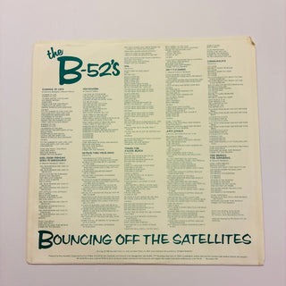 The B - 52's ‎– Bouncing Off The Satellites LP mit OIS (VG+) - schallplattenparadis