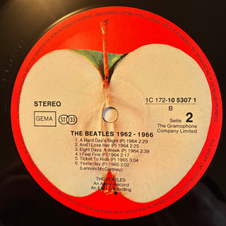 The Beatles – 1962-1966 Doppel LP (NM) - schallplattenparadis