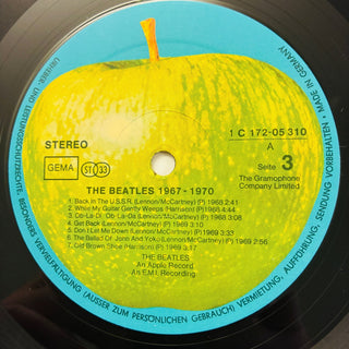 The Beatles ‎– 1967 - 1970 Doppel LP (NM) - schallplattenparadis