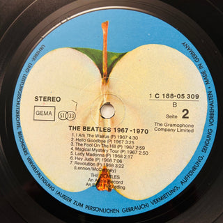 The Beatles ‎– 1967 - 1970 Doppel LP (VG+) - schallplattenparadis