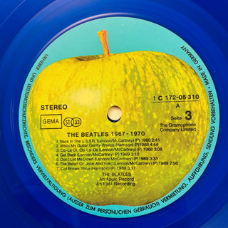 The Beatles – 1967 - 1970 LP - Limited Edition - Blue Vinyl (NM) - schallplattenparadis