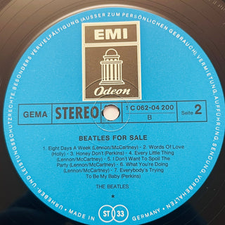 The Beatles ‎– Beatles For Sale LP (VG+) - schallplattenparadis