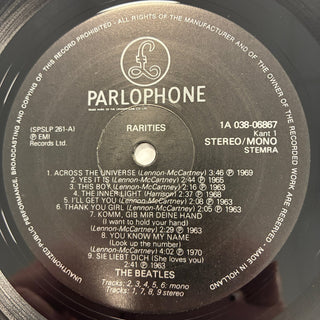 The Beatles ‎– Rarities LP (NM) - schallplattenparadis