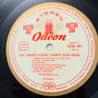 The Beatles – Sgt. Pepper's Lonely Hearts Club Band LP (VG) - schallplattenparadis