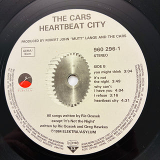 The Cars ‎– Heartbeat City LP (NM) - schallplattenparadis
