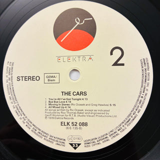 The Cars – The Cars LP mit OIS (NM) - schallplattenparadis