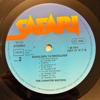 The Chanter Sisters – Shoulder To Shoulder LP (NM) - schallplattenparadis