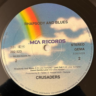 The Crusaders ‎– Rhapsody And Blues LP (NM) - schallplattenparadis