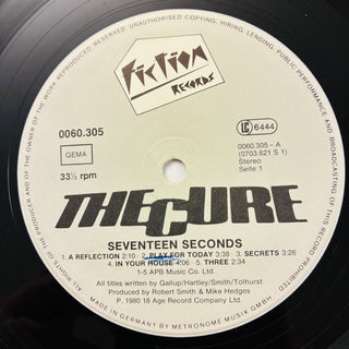 The Cure – Seventeen Seconds LP (NM) - schallplattenparadis