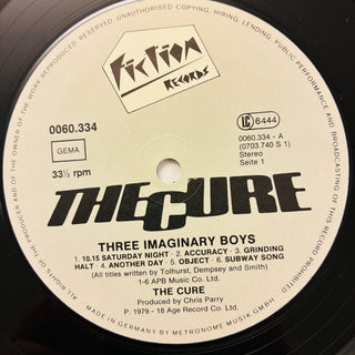 The Cure – Three Imaginary Boys LP (NM) - schallplattenparadis