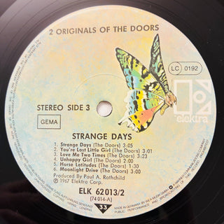 The Doors ‎– 2 Originals Of The Doors LP (NM) - schallplattenparadis