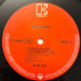 The Doors – The Doors LP (NM) - schallplattenparadis