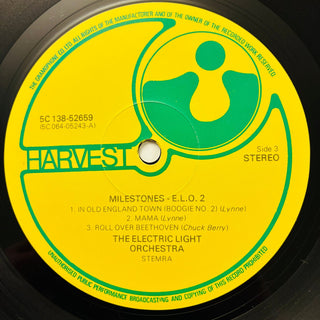 The Electric Light Orchestra – Milestones - E.L.O. 1 / E.L.O. 2 Doppel LP (NM) - schallplattenparadis