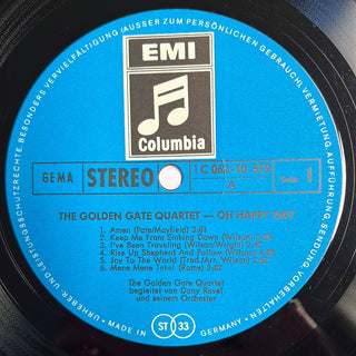 The Golden Gate Quartet, Dany Revel Orchester ‎– Oh Happy Day LP (NM) - schallplattenparadis