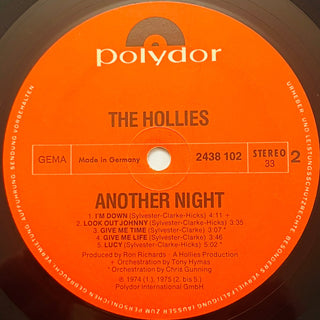 The Hollies – Another Night LP (VG+) - schallplattenparadis