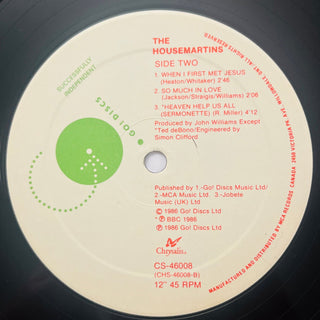 The Housemartins ‎– Caravan Of Love Maxi - Single (NM) - schallplattenparadis