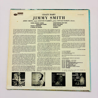 The Incredible Jimmy Smith ‎– Crazy! Baby LP (VG+) - schallplattenparadis