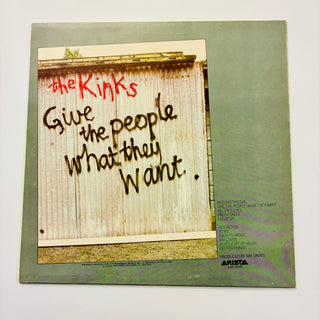 The Kinks – Give The People What They Want LP mit OIS (NM) - schallplattenparadis