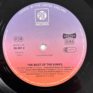 The Kinks ‎– The Best Of The Kinks LP (NM) - schallplattenparadis