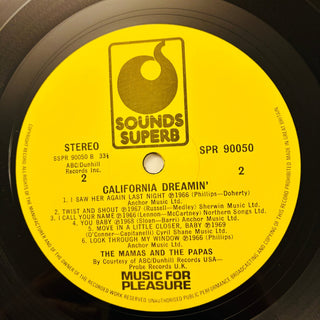 The Mamas & The Papas – Best Of The Mamas & The Papas - California Dreamin' LP (NM) - schallplattenparadis