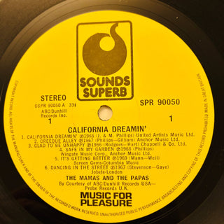 The Mamas & The Papas – Best Of The Mamas & The Papas - California Dreamin' LP (NM) - schallplattenparadis