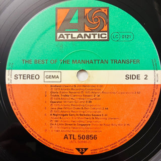 The Manhattan Transfer – The Best Of The Manhattan Transfer LP (NM) - schallplattenparadis