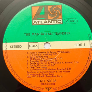 The Manhattan Transfer ‎– The Manhattan Transfer LP (VG+) - schallplattenparadis