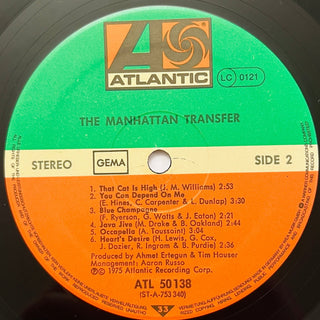 The Manhattan Transfer ‎– The Manhattan Transfer LP (VG+) - schallplattenparadis