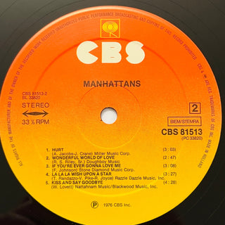 The Manhattans ‎– The Manhattans LP (NM) - schallplattenparadis