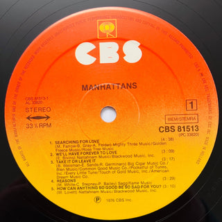 The Manhattans ‎– The Manhattans LP (NM) - schallplattenparadis