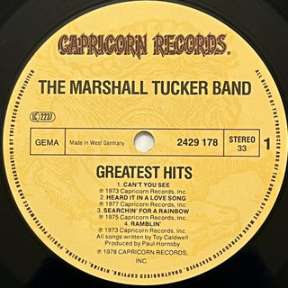 The Marshall Tucker Band ‎– Greatest Hits LP (NM) - schallplattenparadis