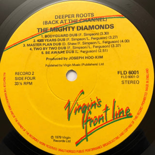 The Mighty Diamonds ‎– Deeper Roots (Back To The Channel) Doppel LP (NM) - schallplattenparadis