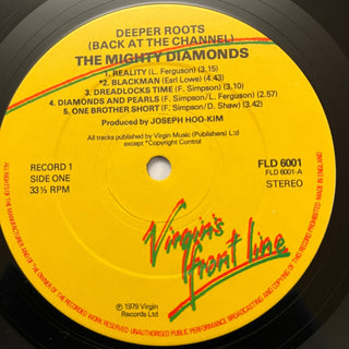 The Mighty Diamonds ‎– Deeper Roots (Back To The Channel) Doppel LP (NM) - schallplattenparadis