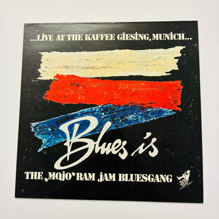 The "Mojo" Ram Jam Bluesgang ‎– Blues Is (...Live At The Kaffee Giesing, Munich...) LP (NM) - schallplattenparadis