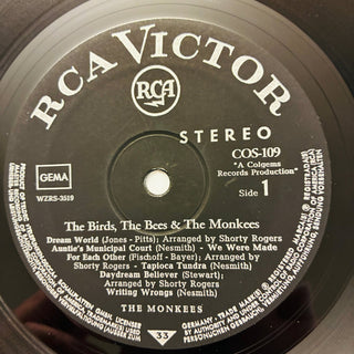 The Monkees – The Birds, The Bees & The Monkees LP (VG+) - schallplattenparadis
