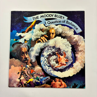 The Moody Blues ‎– A Question Of Balance LP mit Beiblatt (VG+) - schallplattenparadis