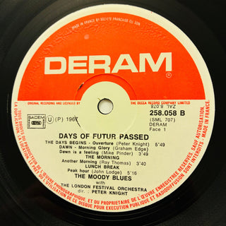 The Moody Blues With The London Festival Orchestra Conducted By Peter Knight ‎– Days Of Future Passed LP (NM) - schallplattenparadis