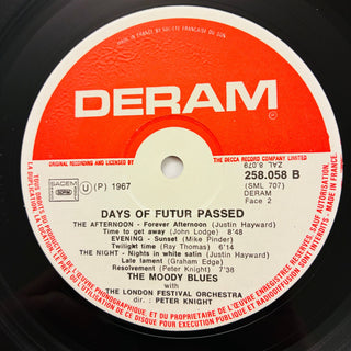 The Moody Blues With The London Festival Orchestra Conducted By Peter Knight ‎– Days Of Future Passed LP (NM) - schallplattenparadis