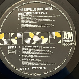 The Neville Brothers ‎– Brother's Keeper LP (NM) - schallplattenparadis