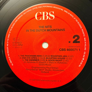 The Nits ‎– In The Dutch Mountains LP mit OIS (NM) - schallplattenparadis