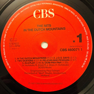 The Nits ‎– In The Dutch Mountains LP mit OIS (NM) - schallplattenparadis