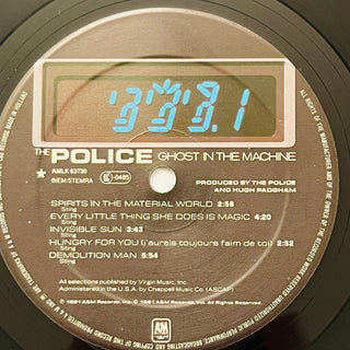 The Police ‎– Ghost In The Machine LP mit OIS (NM) - schallplattenparadis