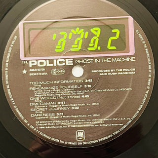 The Police ‎– Ghost In The Machine LP mit OIS (NM) - schallplattenparadis