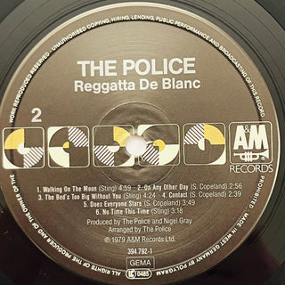 The Police ‎– Reggatta De Blanc LP (NM) - schallplattenparadis