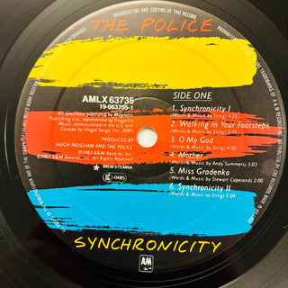 The Police – Synchronicity LP mit OIS (NM) - schallplattenparadis