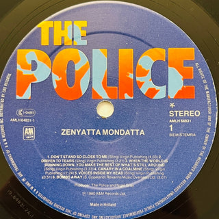 The Police ‎– Zenyatta Mondatta LP mit OIS (VG+) - schallplattenparadis